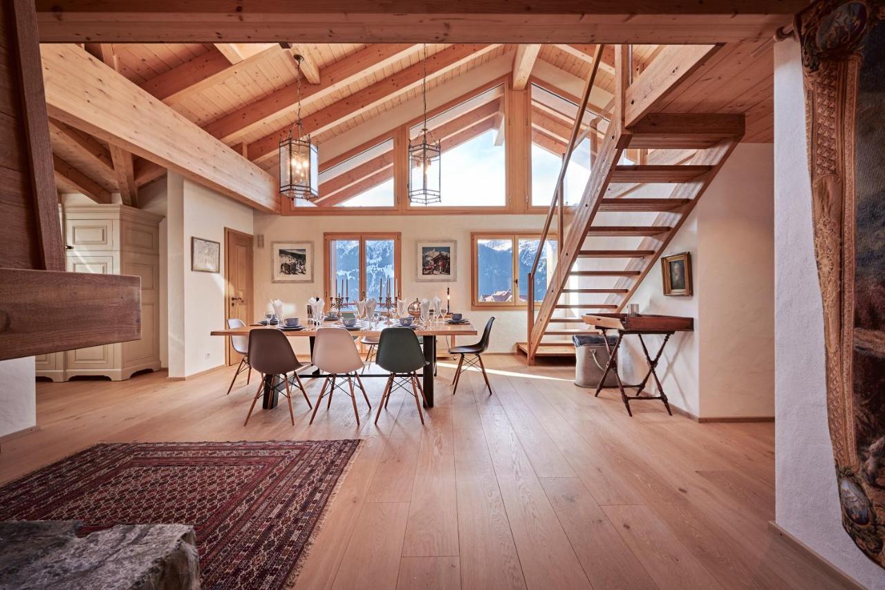 Chalet Baergsunna Penthouse Wengen Extérieur photo