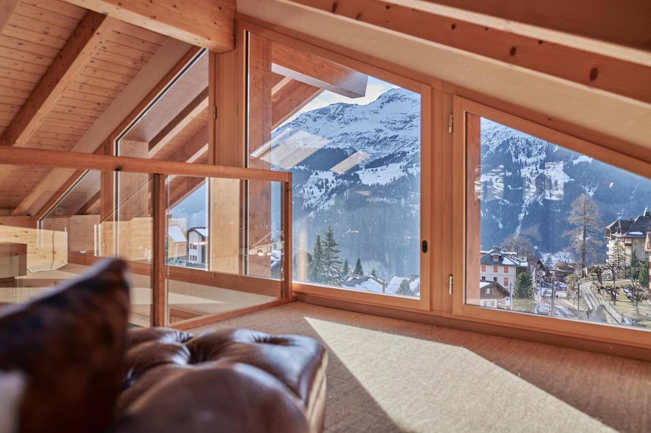 Chalet Baergsunna Penthouse Wengen Extérieur photo