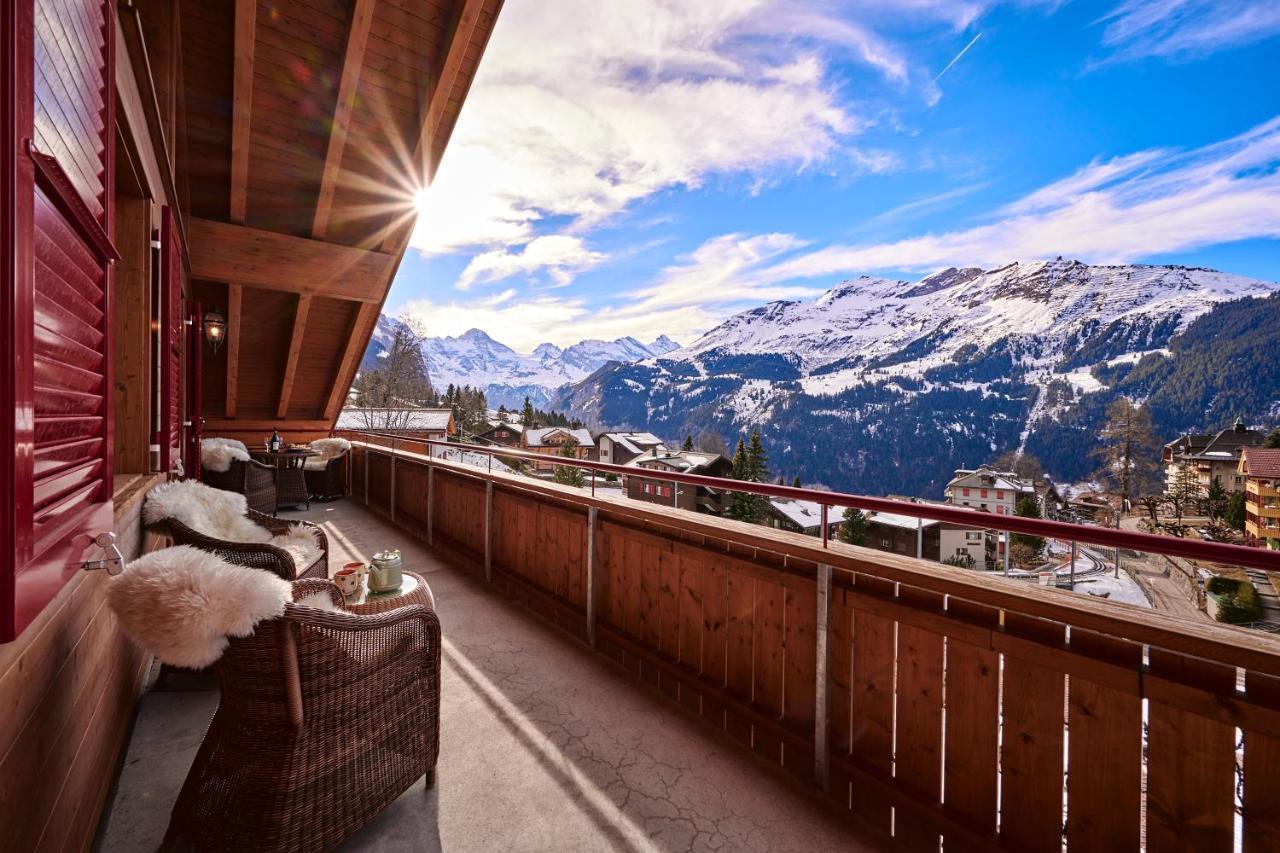 Chalet Baergsunna Penthouse Wengen Extérieur photo
